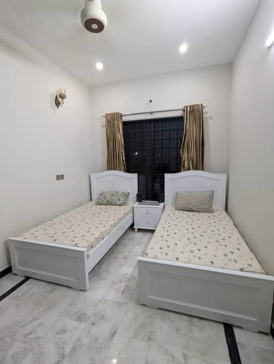 Single Bed Set - White Minimal