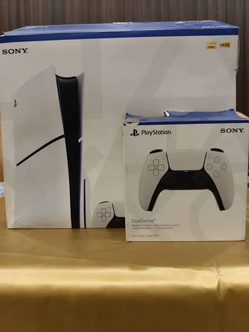PS5 slim disc edition uk version / extra controller / complete box 7