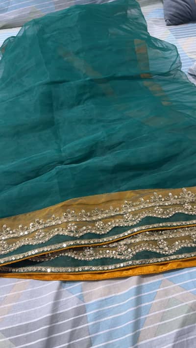 Raw silk fabric weeding wear dress