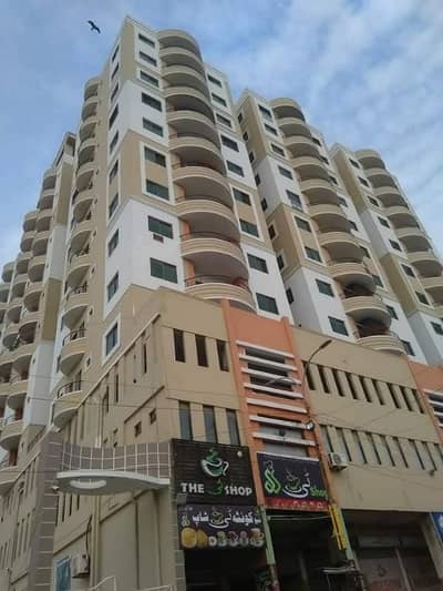 1050 Sq Ft 2 Bed D/D Flat In Hunain Habitat Available For Sale