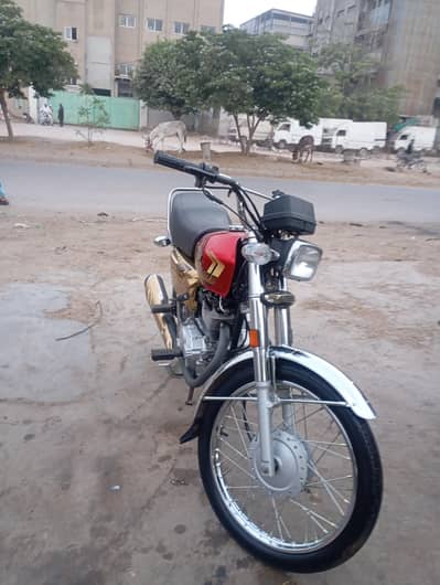 Honda cg 125 Special Edition Gold