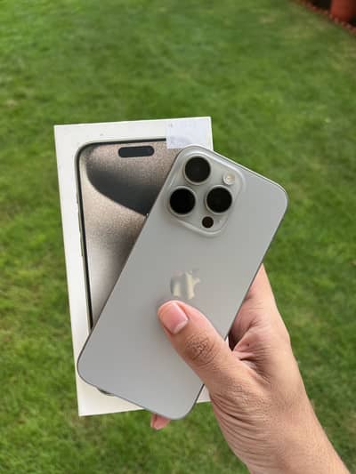 Apple iPhone 15 Pro Pta Aproved Waterpacked
