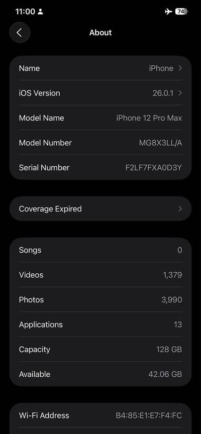 Apple iPhone 12 Pro Max