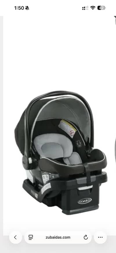 Car seat with base