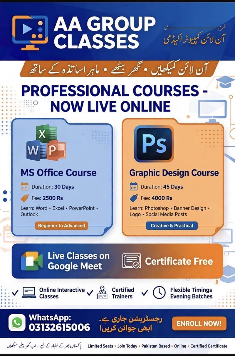 AA GROUP CLASSES - Official Poster* 0
