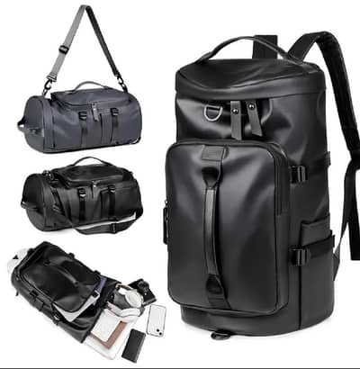 3 in 1 travel bag pack buffle water proof