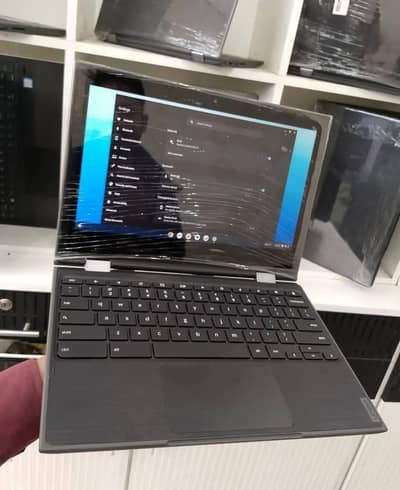 lenovo,300e chromebook 4gb 32gb touch screen 360 rotateabale