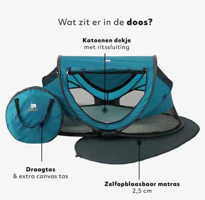 DERYAN Imported Travel / Portable Baby Tent & Mattress