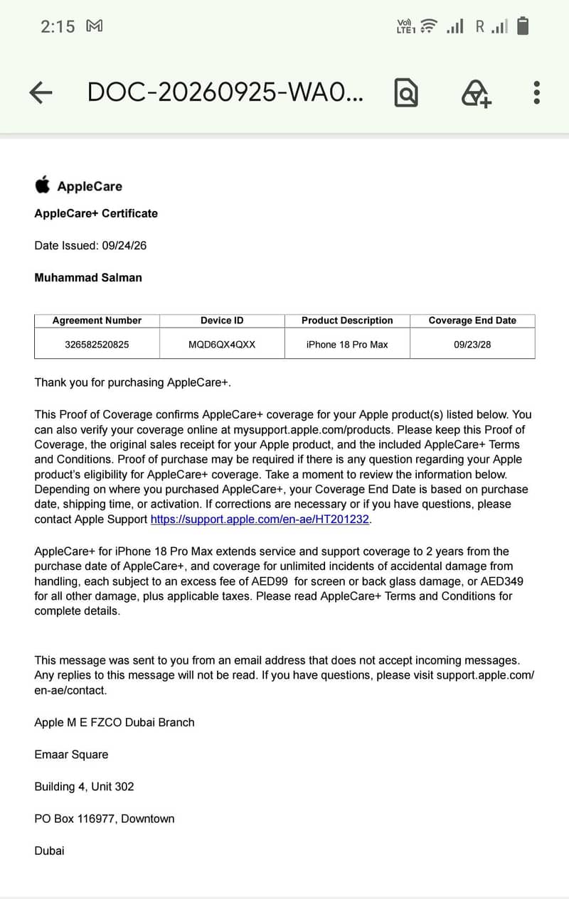 Apple iPhone 18 Pro Max 2