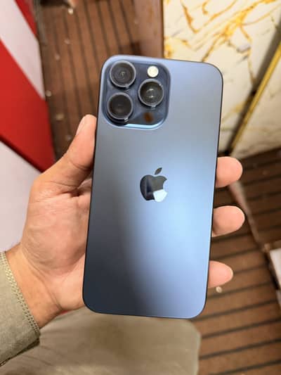 iPhone 15 Pro Max 256gb factory unlock withBox(contact 03441430043)