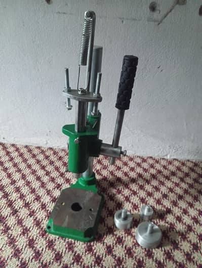 mini Press machine with bulb dies