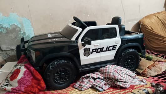 Battery car police ride gujranwala