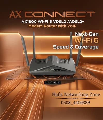 Dlink Next-Gen Wi-Fi 6 Speed & Coverage Router different model