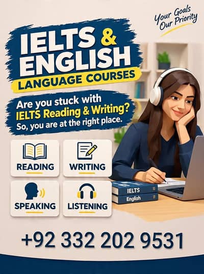 IELTS Course from beginner level to advanced level