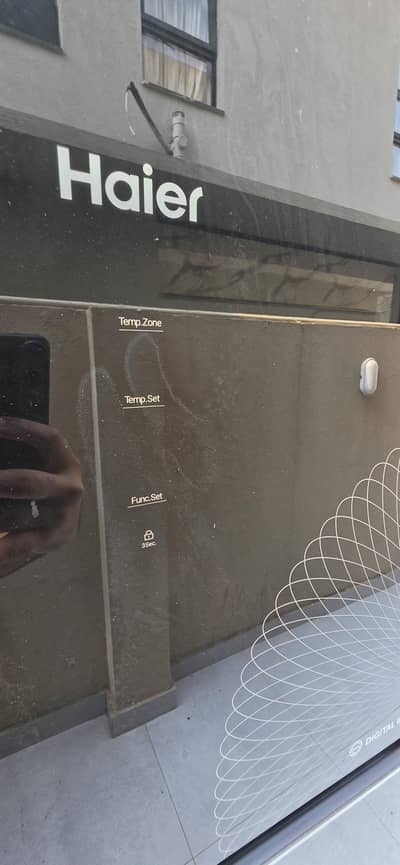 Haier slightly used digital inverter refrigerator