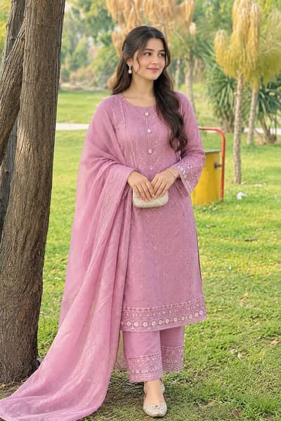 Lawn beautiful ready to wear dress