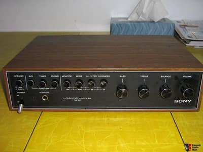 sony ta 70 amplifier