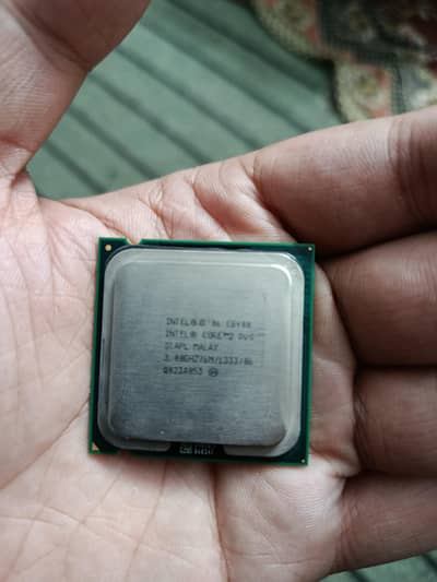 Intel core 2 duo processor e8400
