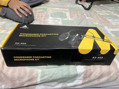 Maono Condenser Podcasting Microphone AU-A03