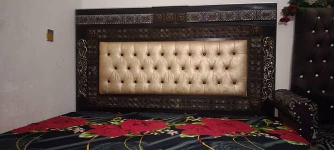 Bed,dressing and one side table
