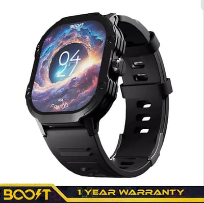 Boost cosmic smart watch AMOLED Bluetooth calling Ip68 water resistant