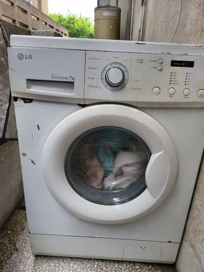 LG 7 kg washing machine with control board issue