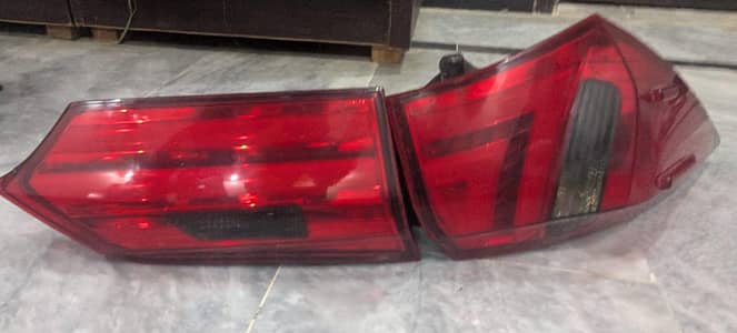 Toyota Corolla VLAND LED Tail Lights & Front Bumper DRL Cover
