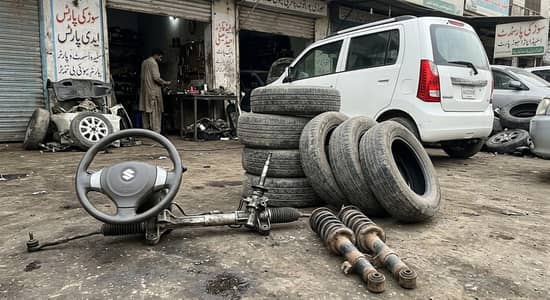 wagon r kangi tyre for stepni wheels front shocks steering
