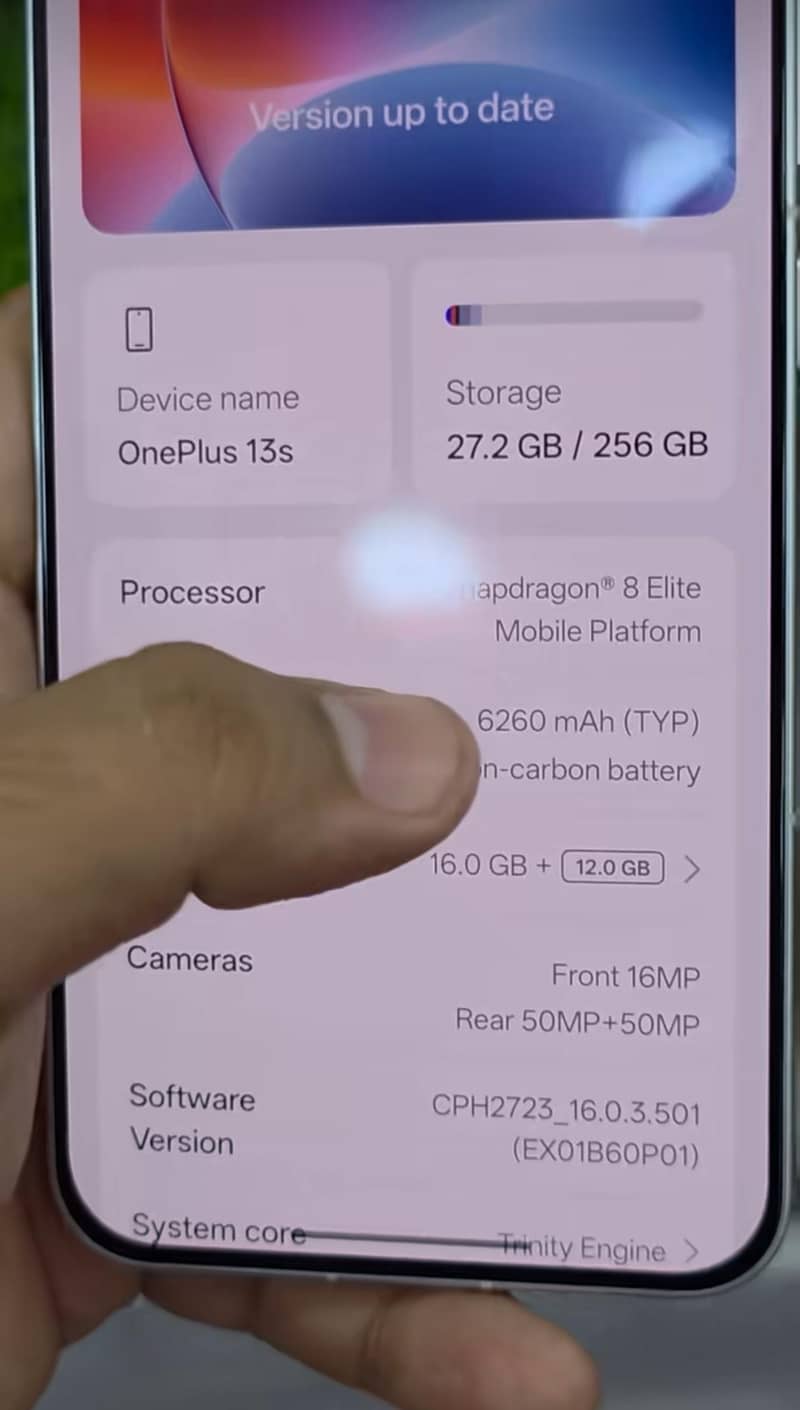 One Plus 13T 2