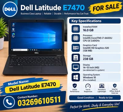Dell latitude E7470