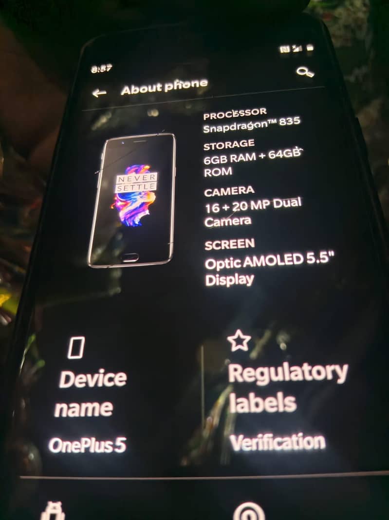 One Plus 5 4