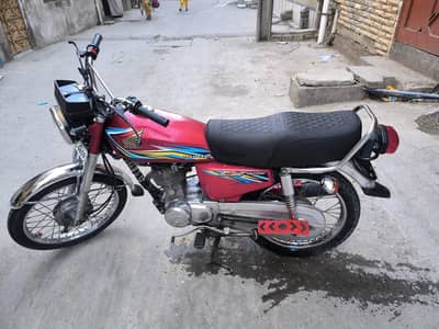 Honda CG 125 2018 Model Punjab Number | Genuine Condition