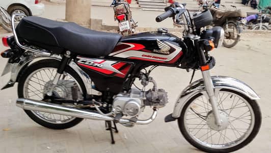 honda Cd 70cc black colour model 2025 bike for sale