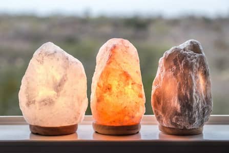 Salt lamp night lights