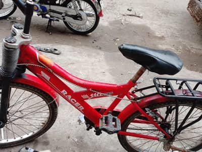 Racer Red bicycle