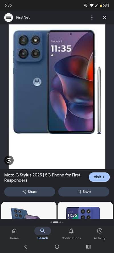 Motorola Moto G Stylus 2025