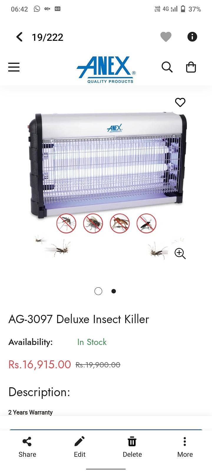 Anex insect killer 1