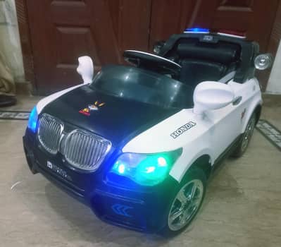 imported KIDS BABY POLICE CAR WITH REMOTE CONTROL Each & Everything ok