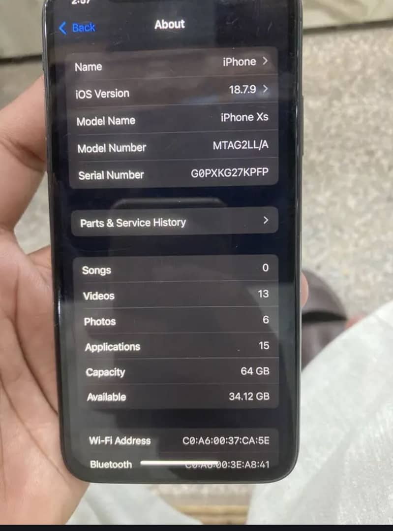 Apple iPhone XS 8