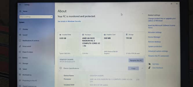 HP laptop