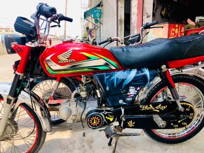 honda cd 70 for sale all documents ok
