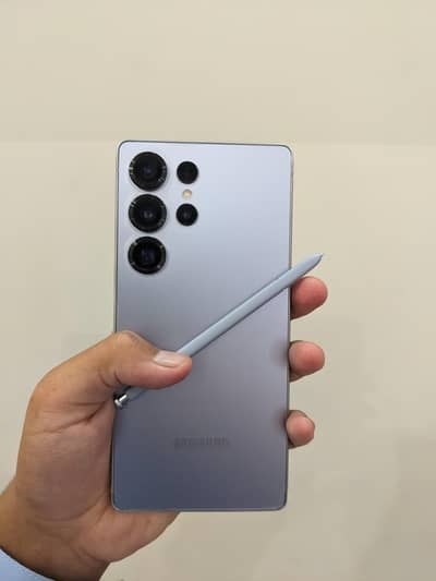 Samsung Mobile S25 Ultra mobile 16/512/gb box open
