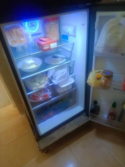 very little used Haier refrigerator mid size