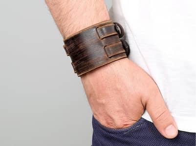 leather watch straps ,bracelets card holders and all accessories.