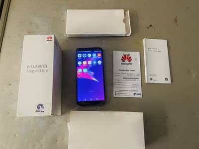 Huawei Mate 10 Lite with box official 4/64 best for iphone hotspot use
