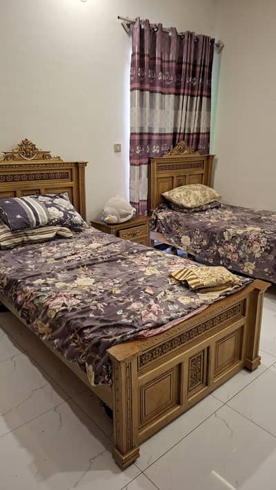 2 Bed Sets with drawers