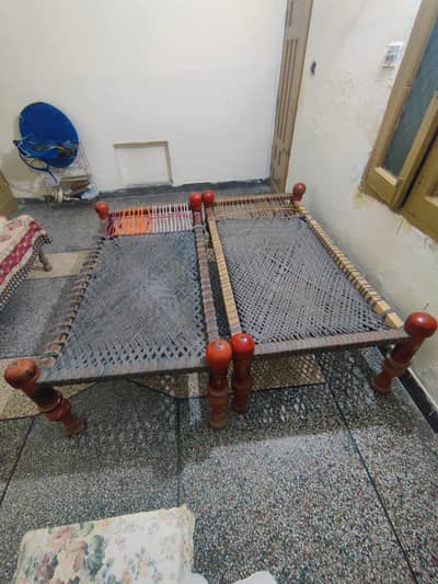 2 charpai set
