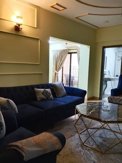 3 Bedroom Furnished Apartment Available For Rent In Lignum Tower GIA Residency Islamabad.