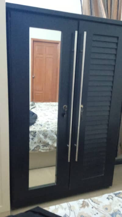 Large Fancy Double Door Cupboard, Brand New Condition