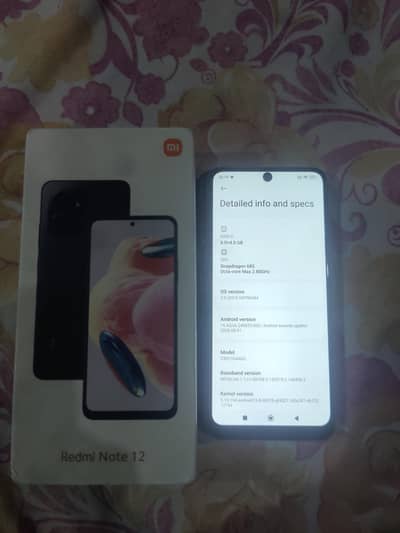 Xiaomi Redmi Note 12 [8/128 with Box] [ Exchange Possible ]